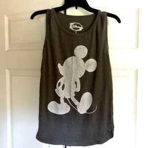 🤑 Disney Gray Mickey Mouse Tank Top